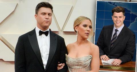 Colin Jost Back At Work, Day’s After Marrying Scarlett Johansson