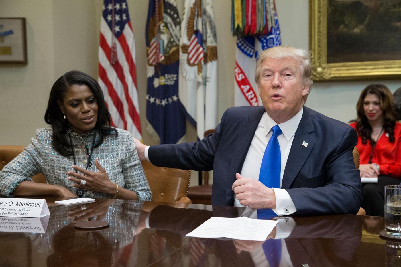 President Trump Holds Meeting Honoring Black History Month