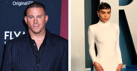 Composite photo of Channing Tatum and Zoë Kravitz.