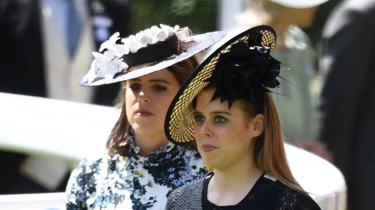 image of Princesses Eugenie and Beatrice