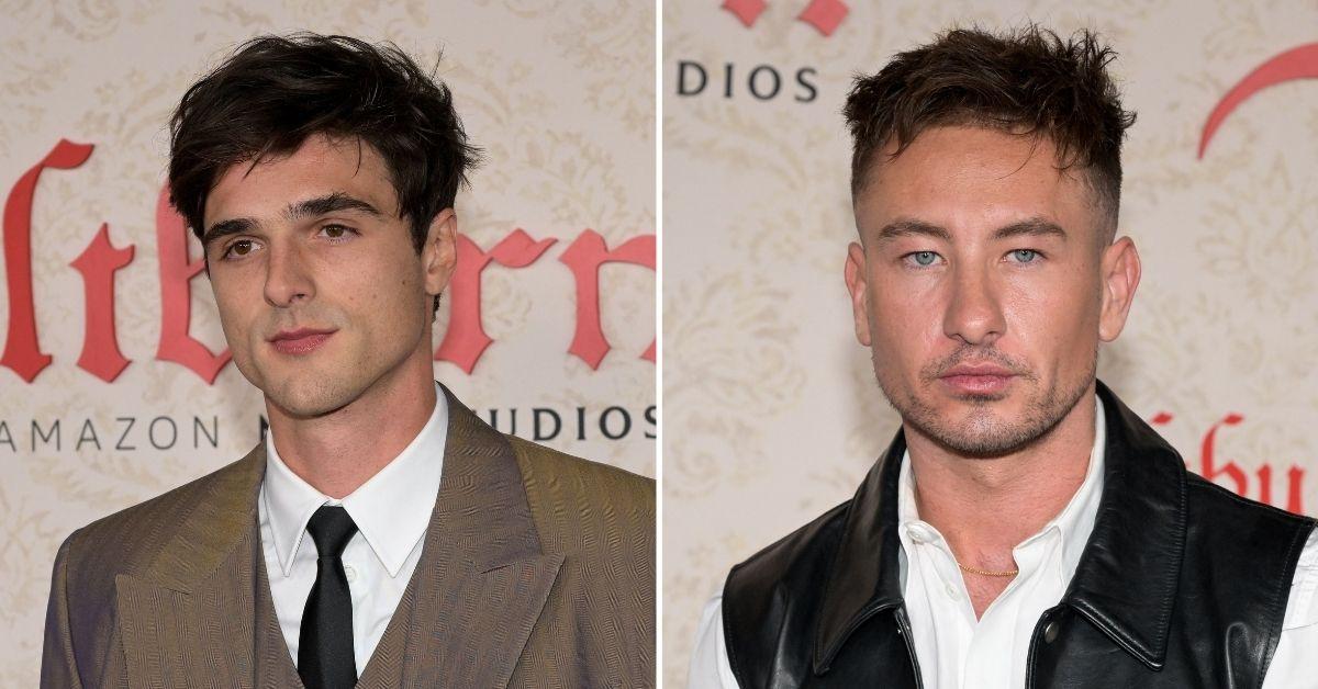 image of Jacob Elordi and Barry Keoghan both starred in the film 'Saltburn.'