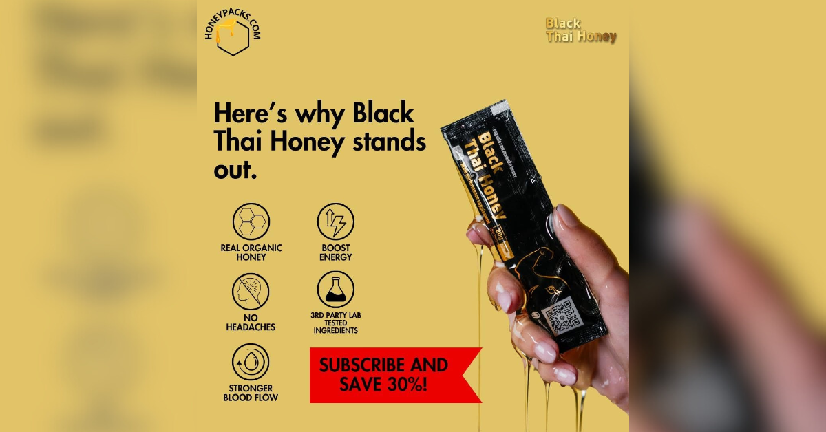 honey packs a clean label natural supplement in the male wellness space