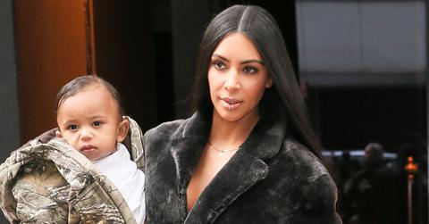 Kim Kardashian, Saint West, North West and Jonathan Cheban are seen out and about in New York City.
