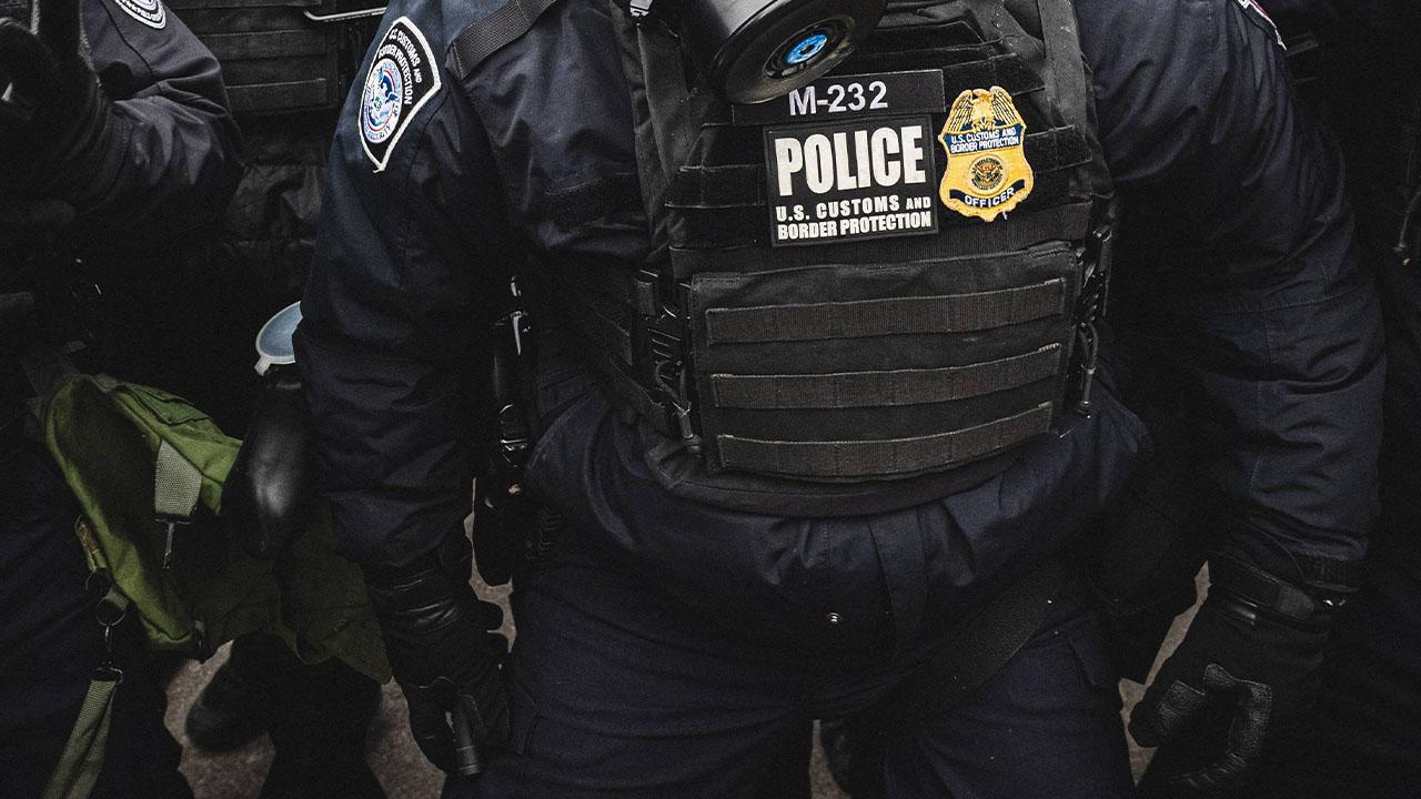 Image of Civil rights advocates have spoken out against the use of the gloves in ICE operations.