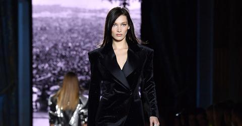 Bella Hadid on the runway