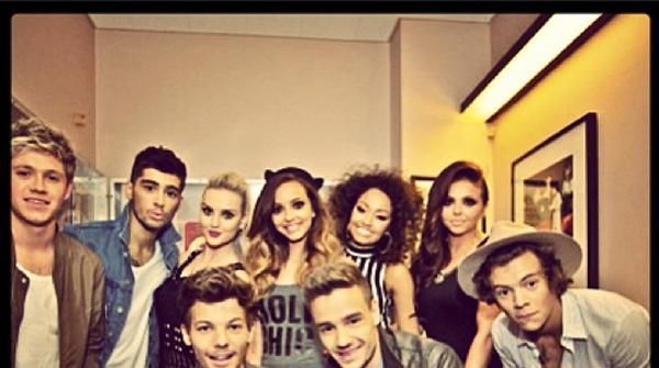 Little Mix and One Direction