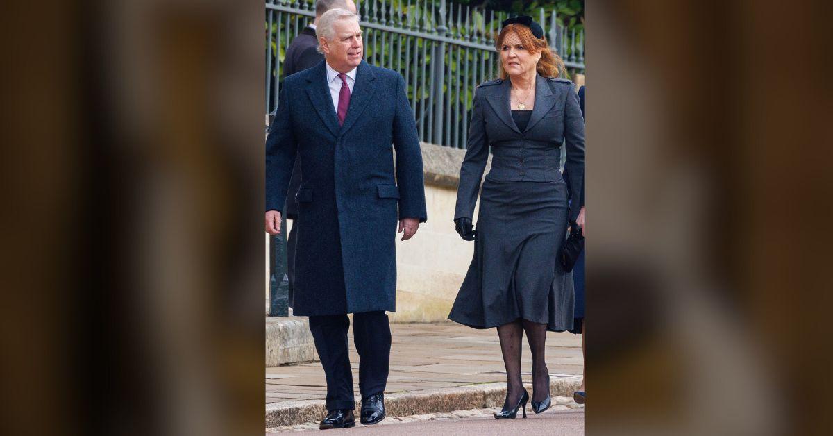 image of Sarah Ferguson and Andrew Mountbatten-Windsor divorced in 1996.