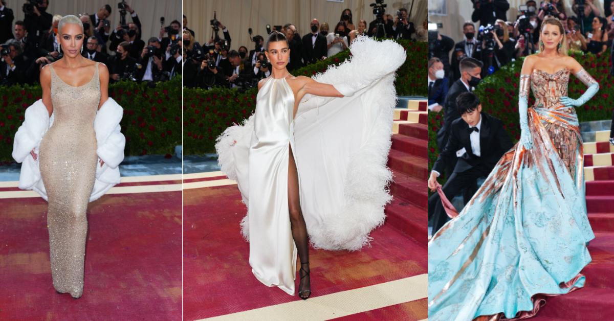 Met Gala: Kardashian as Monroe, a gilded Blake Lively