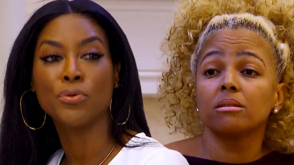 Kim Fields Confronts Kenya Moore Over Attitude