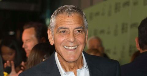 george clooney carpool dad twins