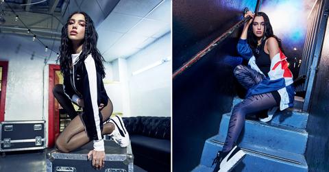 dua lipa in campaign for puma
