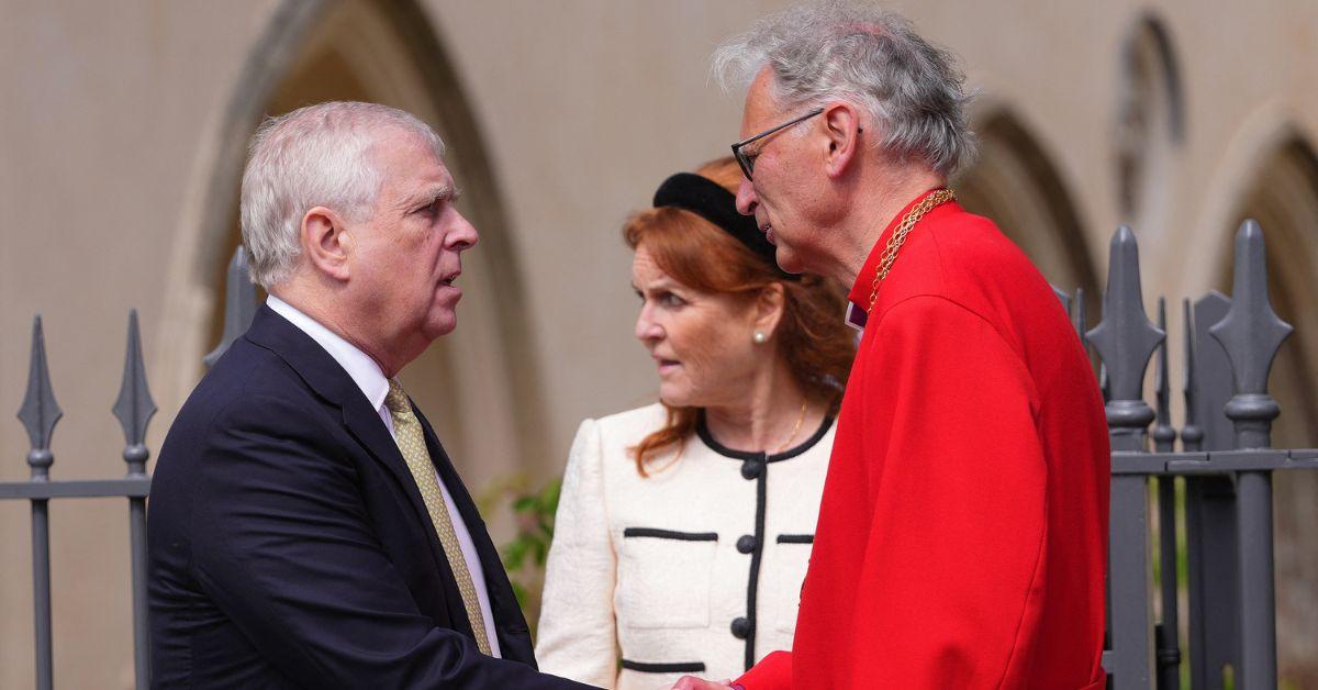 image of Ex-Prince Andrew was friendly with Jeffrey Epstein. 
