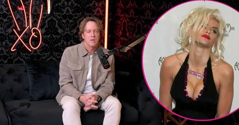image of Larry birkhead and inset of Anna Nicole smith