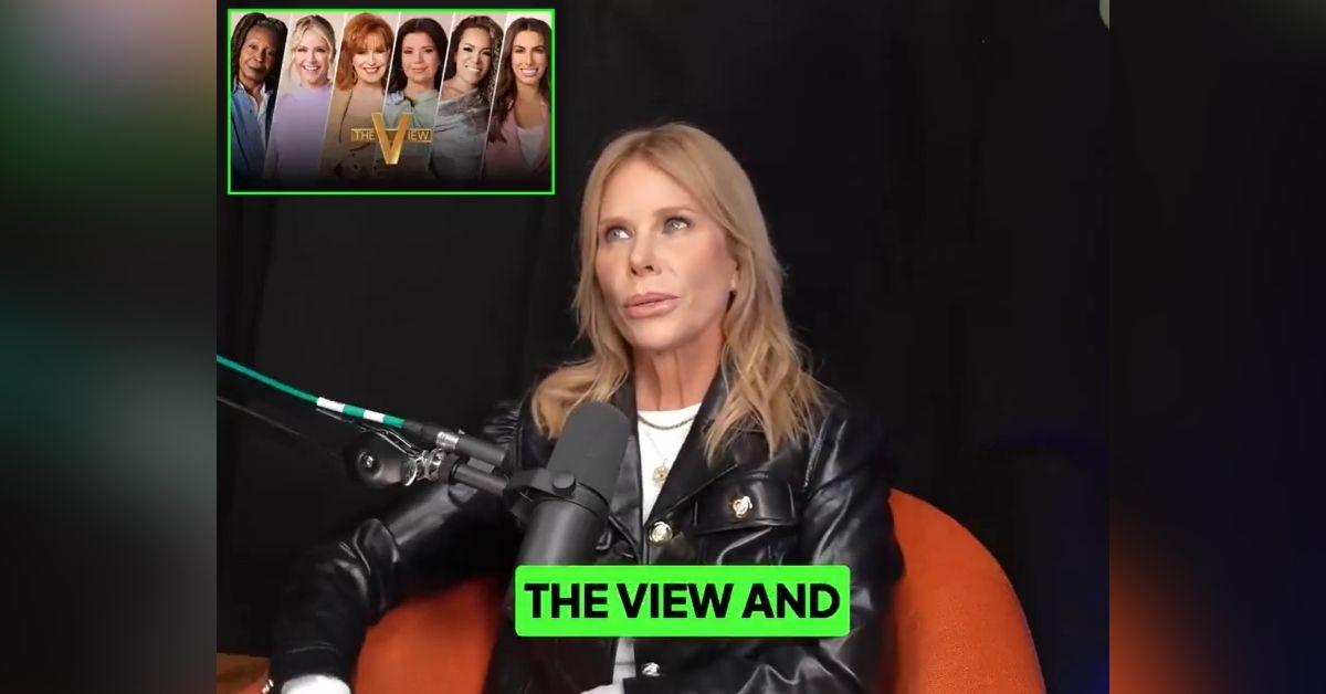 image of Cheryl Hines said her experience on 'The View' felt different off-camera.