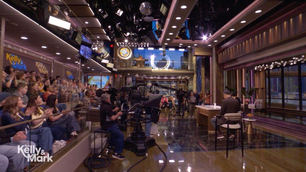 Image of 'Live With Kelly and Mark' moved to their new Downtown Manhattan studio in April 2025.