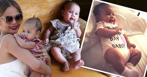chrissy teigen daughter luna cutest moments