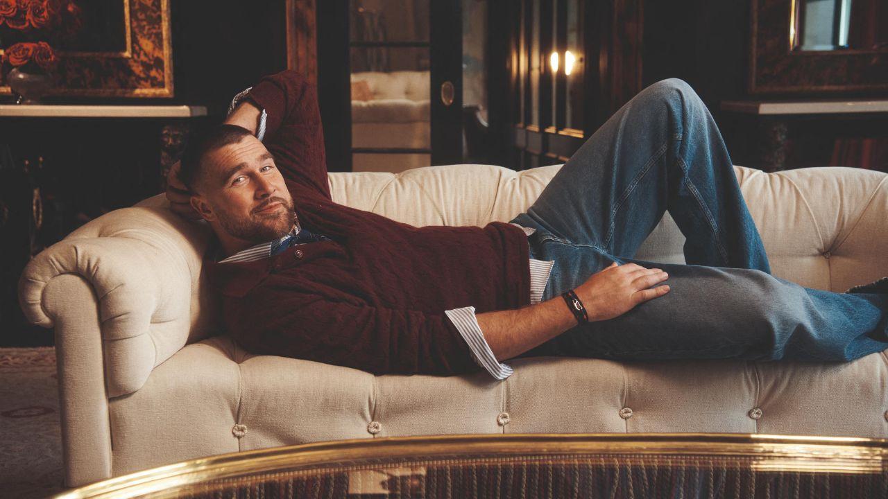 Image of Travis Kelce introduced Wendy to the public in the Tommy Hilfiger Fall 2026 campaign.