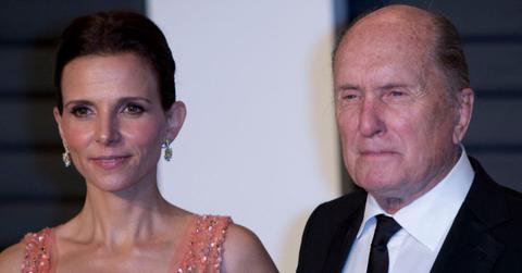 Photo of Luciana and Robert Duvall.