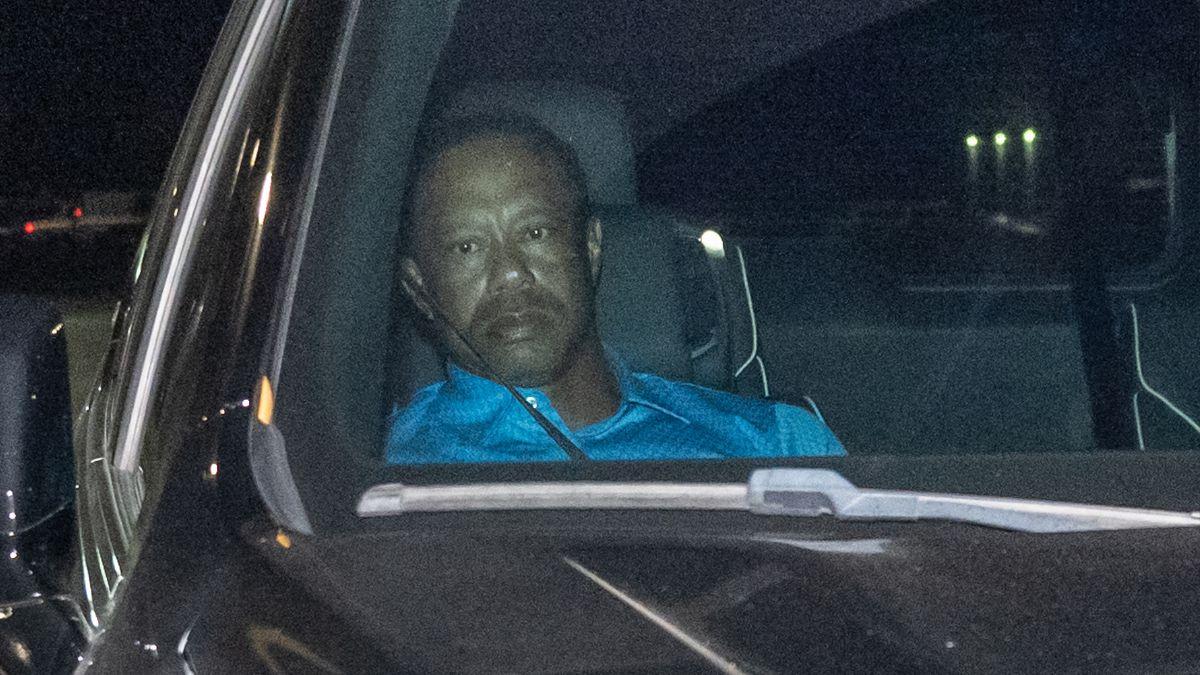 image of Tiger Woods' mugshot was released on March 27.