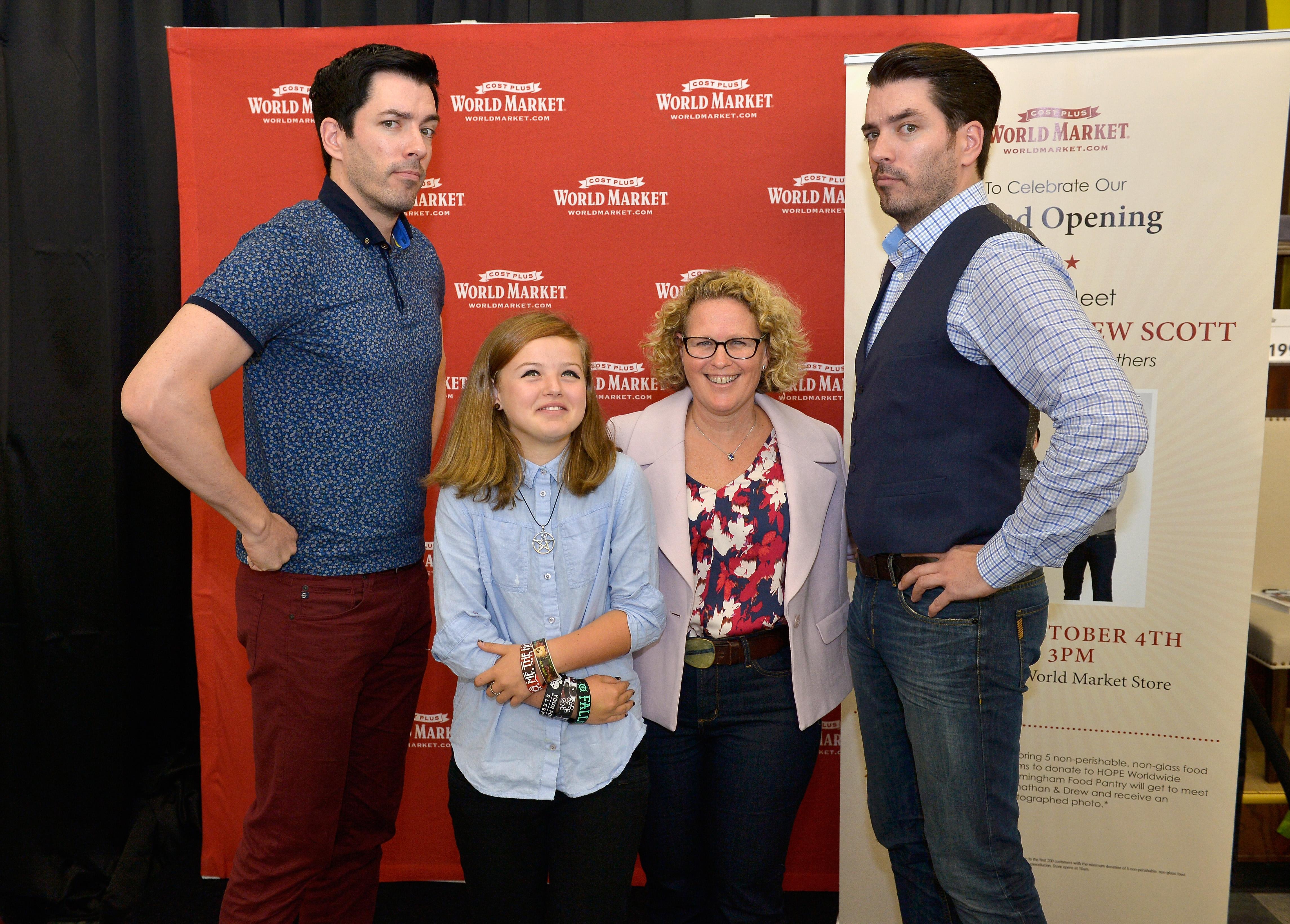 The Property Brothers Celebrate The Opening Of The New Cost Plus World Market In Framingham, MA