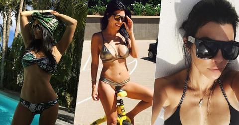 Kourtney Kardashian Naked Nude Single