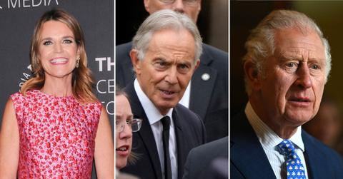 savannah guthrie prime minister tony blair king charles iii snub pp