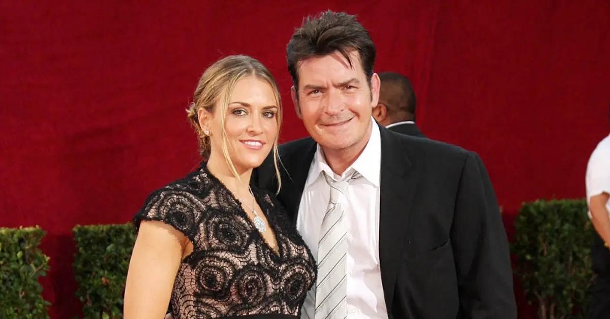 Photo of The actress and Sheen married in 2008, with their divorce being finalized in 2003.