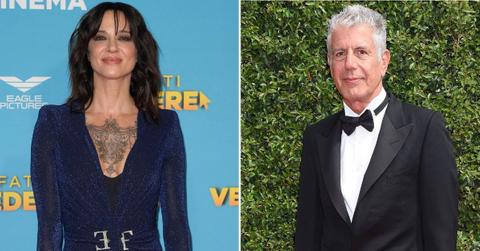 Photo of Asia Argento and Anthony Bourdain