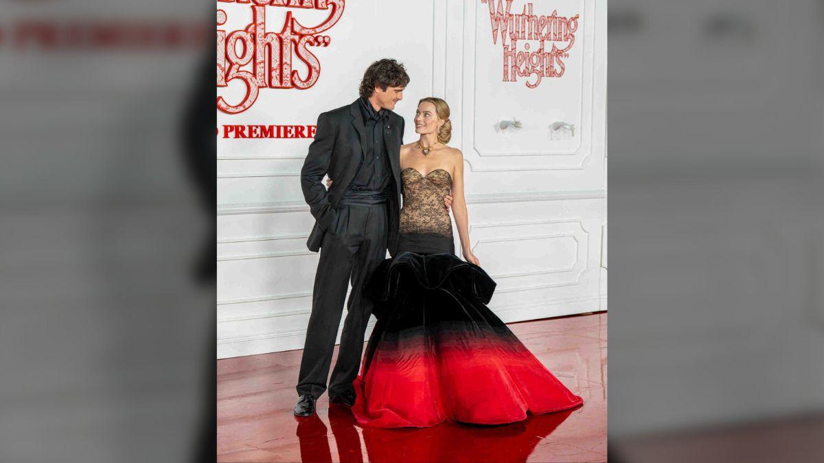 Image of Jacob Elordi said it felt like he and Margot Robbie were really 'part of' their characters' 'love.'