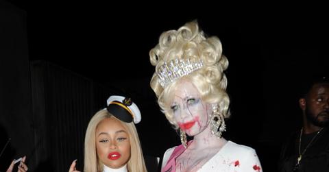 EXCLUSIVE: Amber Rose and Blac Chyna at Haloween party, the ladies looked stunning on their night out together
