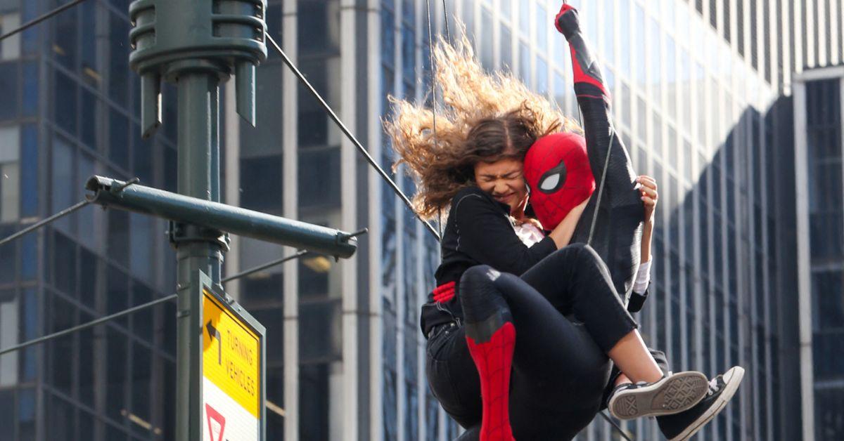 Photo of Tom Holland and Zendaya