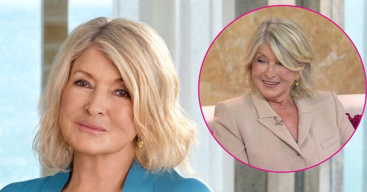 martha stewart  says lots of people slide into her dms
