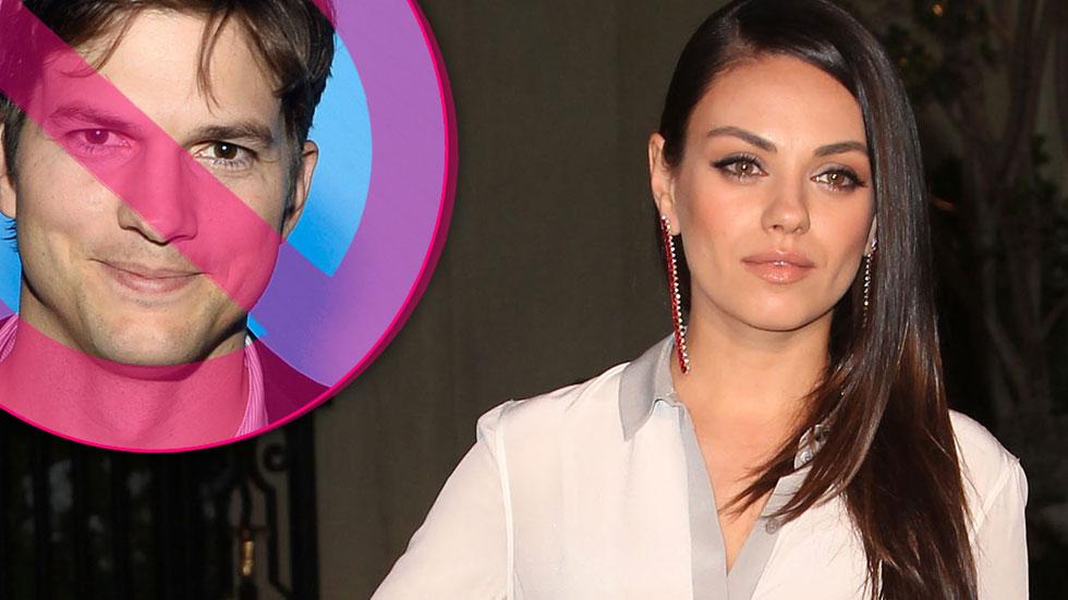 Mila kunis bans ashton kutchers name mentioned