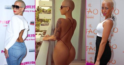Amber Rose Butt Transformation