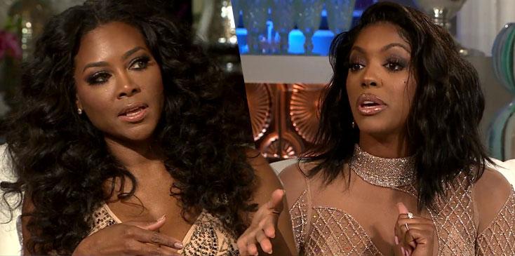 Kenya moore disses porsha williams