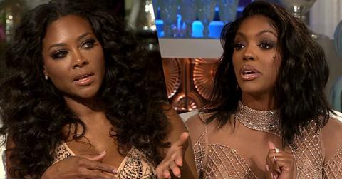 Kenya moore disses porsha williams
