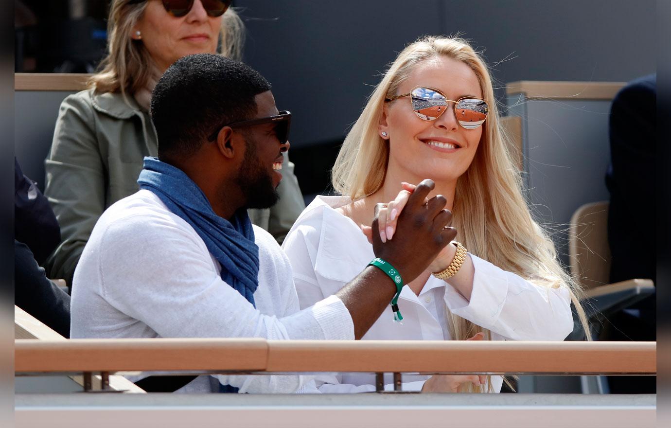 Lindsey Vonn and P.K. Subban