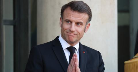Photo of French President Emmanuel Macron.