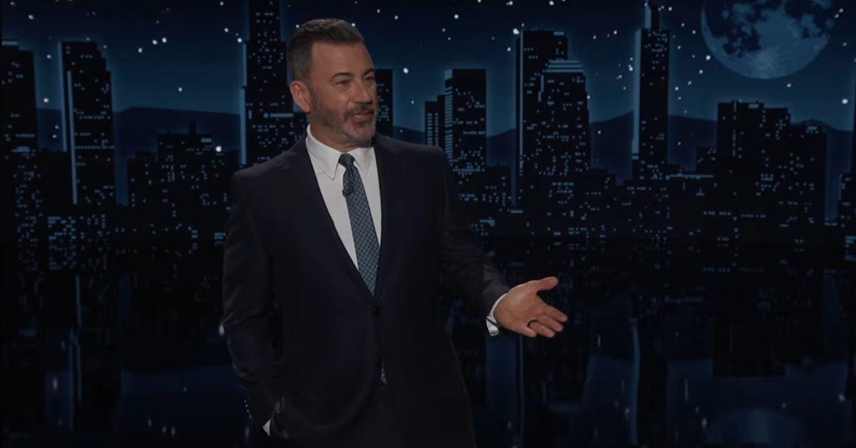 image of Jimmy Kimmel mocked Pam Bondi’s House hearing performance.