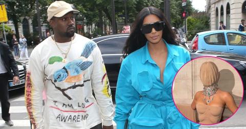 Photo of Kanye West and Kim Kardashian