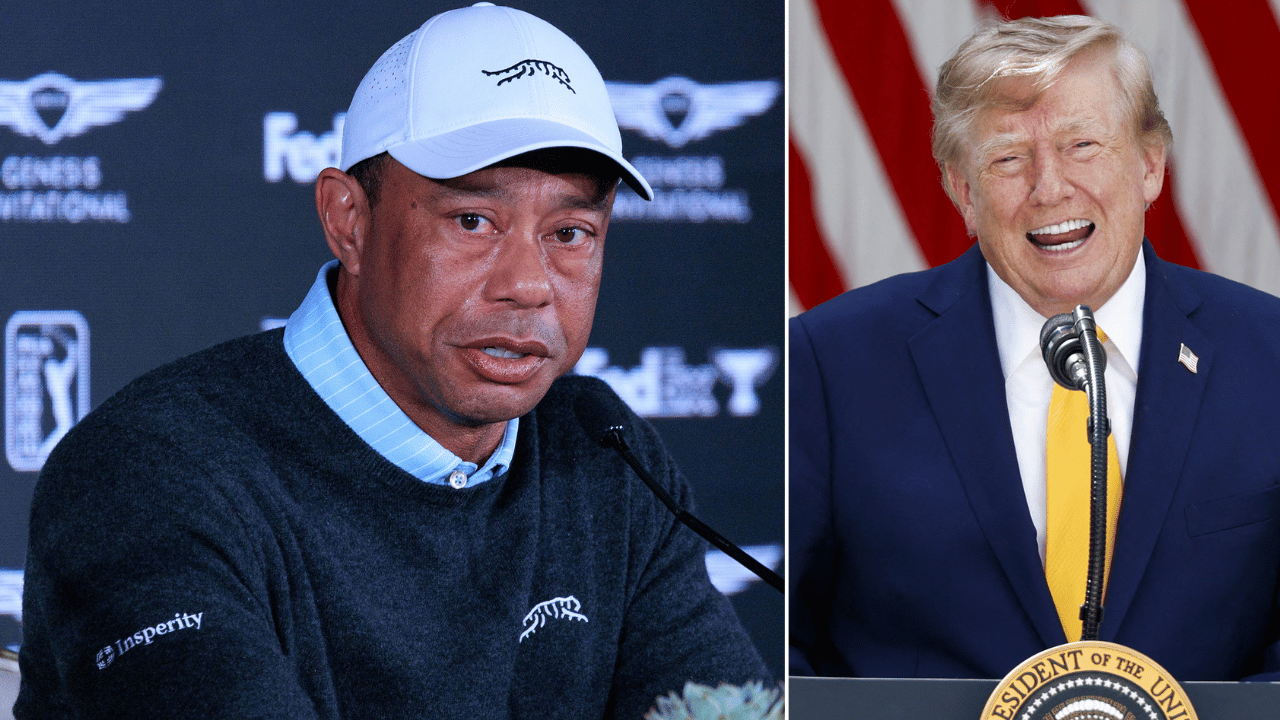 photo of The golfer is currently dating Donald Trump's former daughter-in-law, Vanessa Trump.