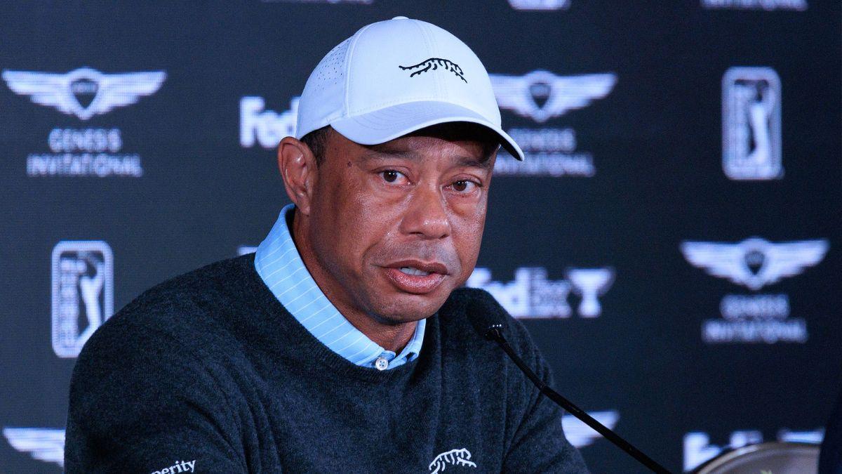 photo of Tiger Woods. 