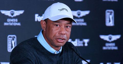 photo of Tiger Woods.