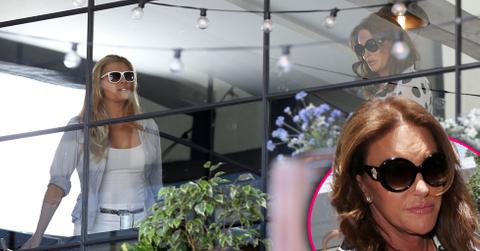 Caitlyn jenner lunch date candis cayne