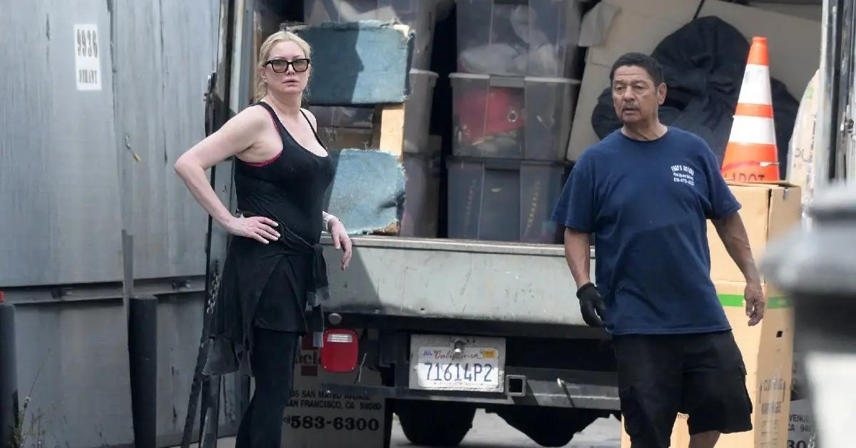 Photo of The actress claimed she's the victim of harassment from her neighbor.