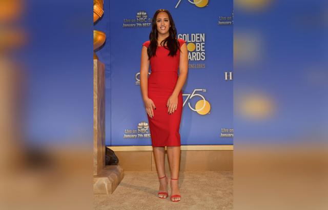 Simone Johnson Stuns At Monday’s Golden Globes Announcement