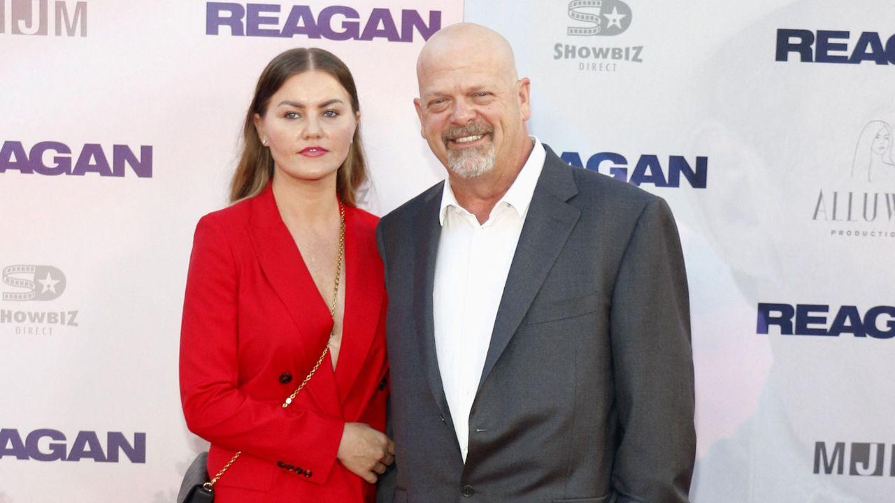 Image of Rick Harrison said that he feels 'happiest' after meeting Angie Polushkin.