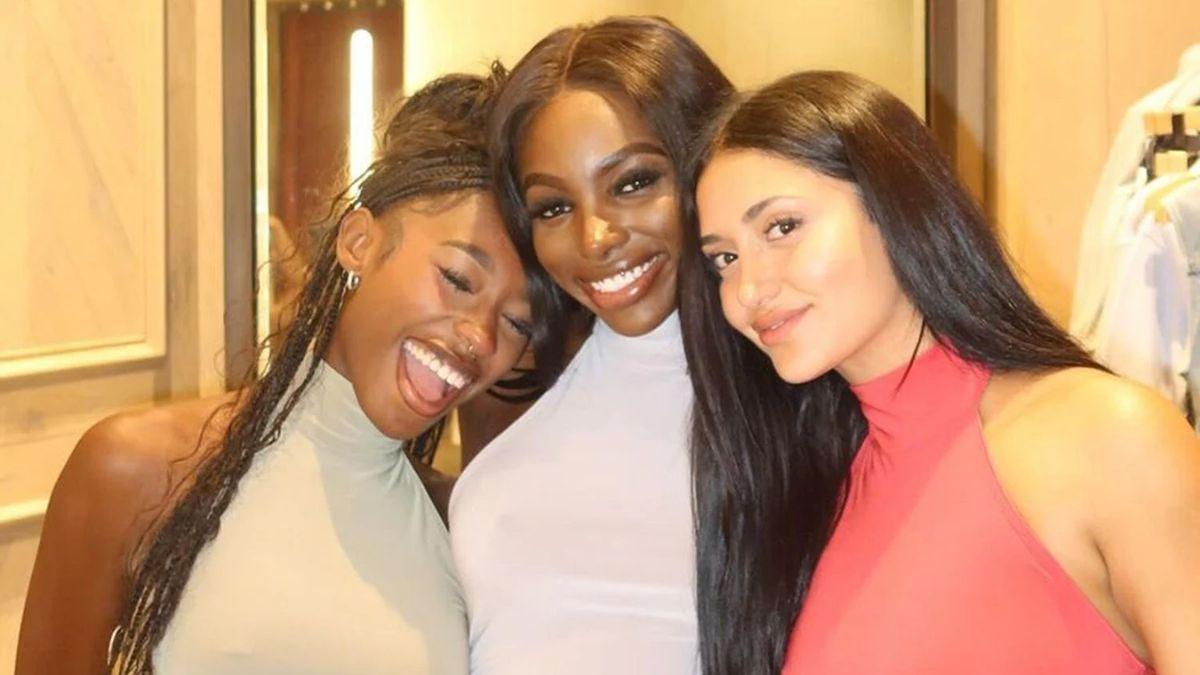 Photo of JaNa Craig, Serena Page and Leah Kateb.