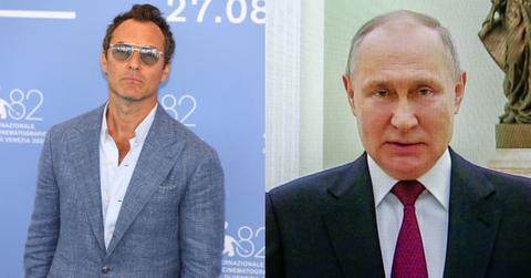Composite Photo of Jude Law and Vladimir Putin