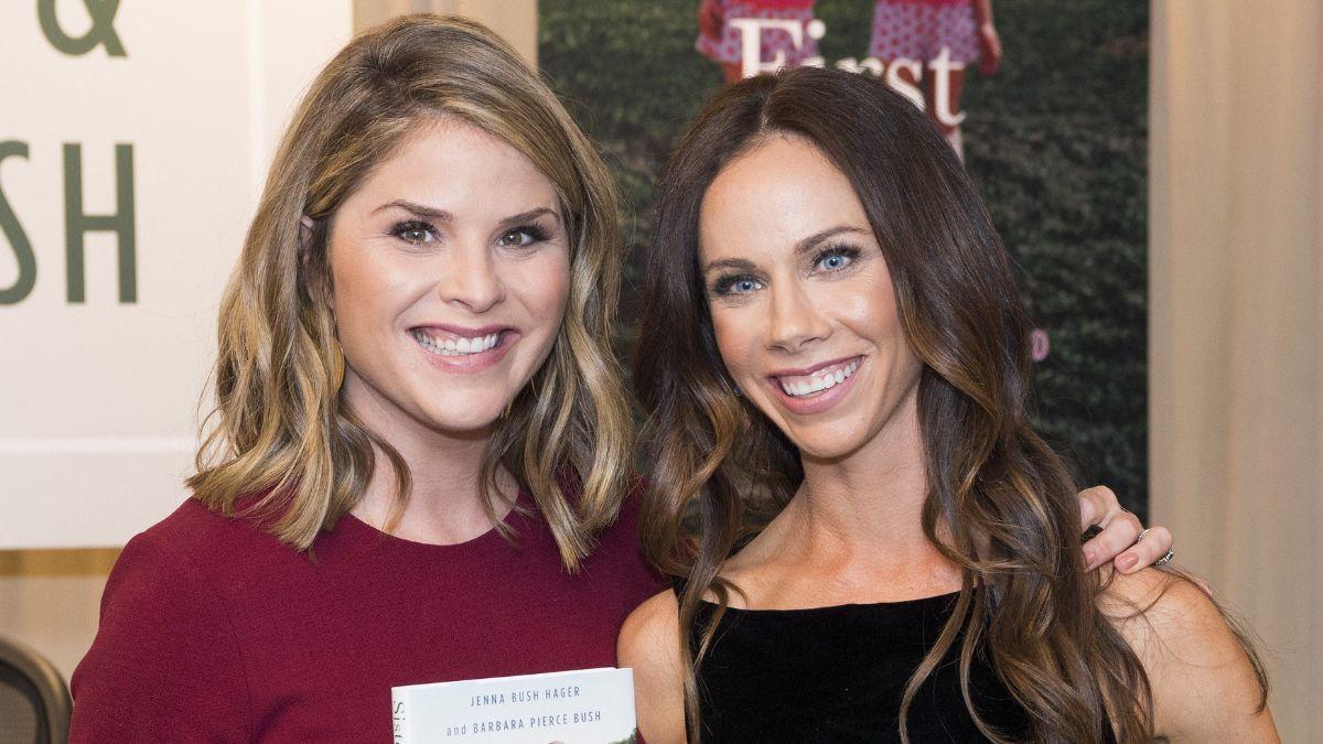 Image of Jenna Bush Hager has a twin sister, Barbara.